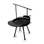 Barebones Cowboy Fire Pit Side Table 30′