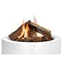 Happy Cocooning Firetable Round White