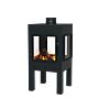 FORNO Fireplace Digna XL Black