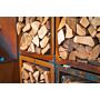 FORNO Wood Storage BHS CortenSteel