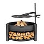 CookKing Multi-functional Firebowl Montana X with Grill Grid 60 cm