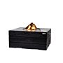 Happy Cocooning Firetable Teak Black