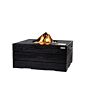 Happy Cocooning Firetable Teak Black