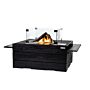 Happy Cocooning Firetable Teak Black