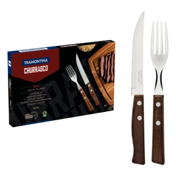 Tramontina 12 pcs cutlery set Polywood product photo
