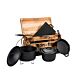 Bon Fire Cast-iron Cooking Set