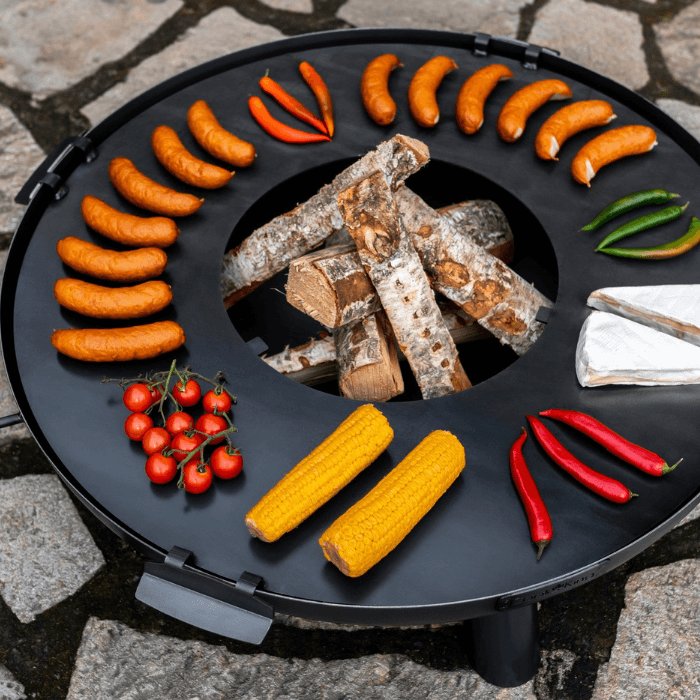 CookKing Grill Plate with 4 Handles