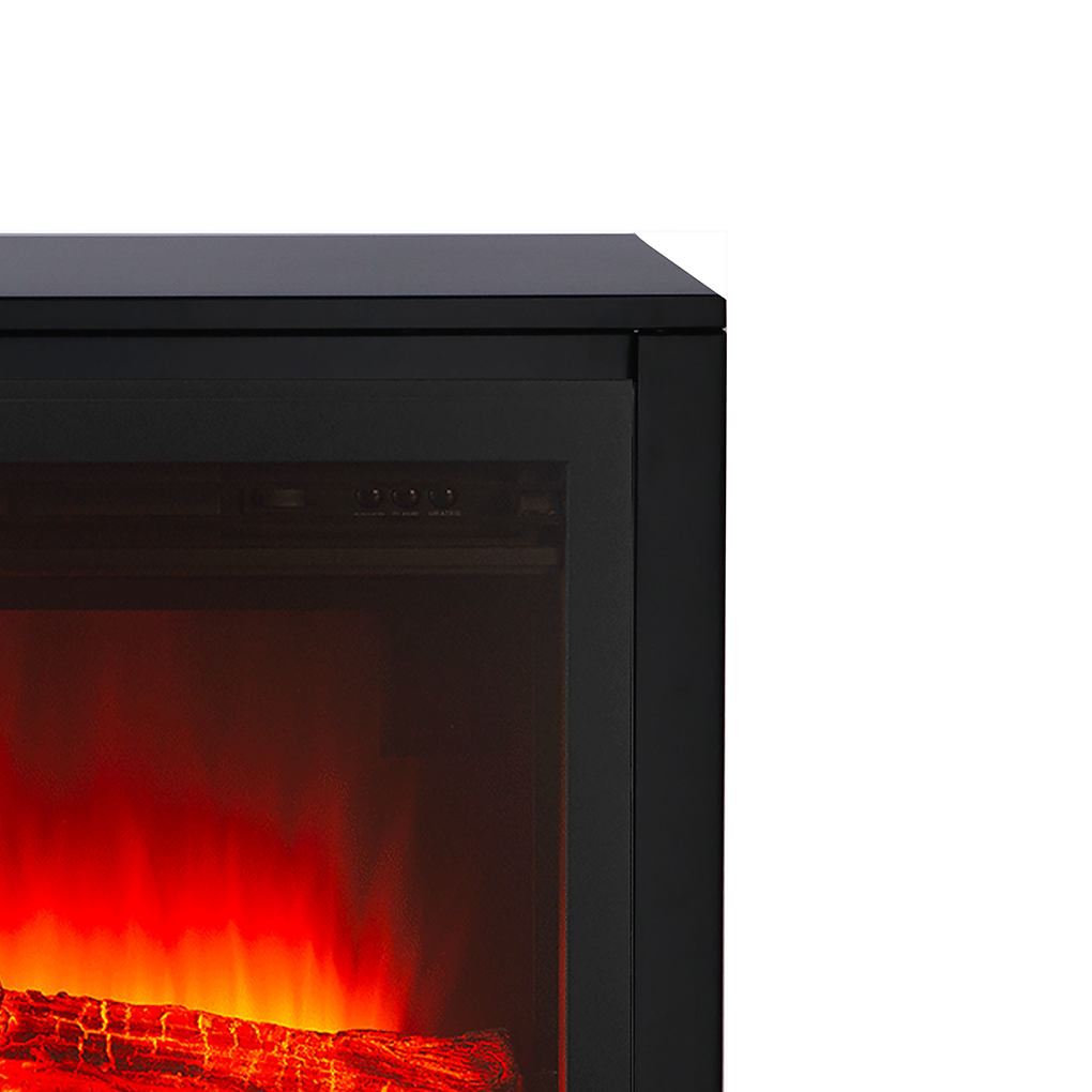 Livin' flame Fireplace surround Ardez Black