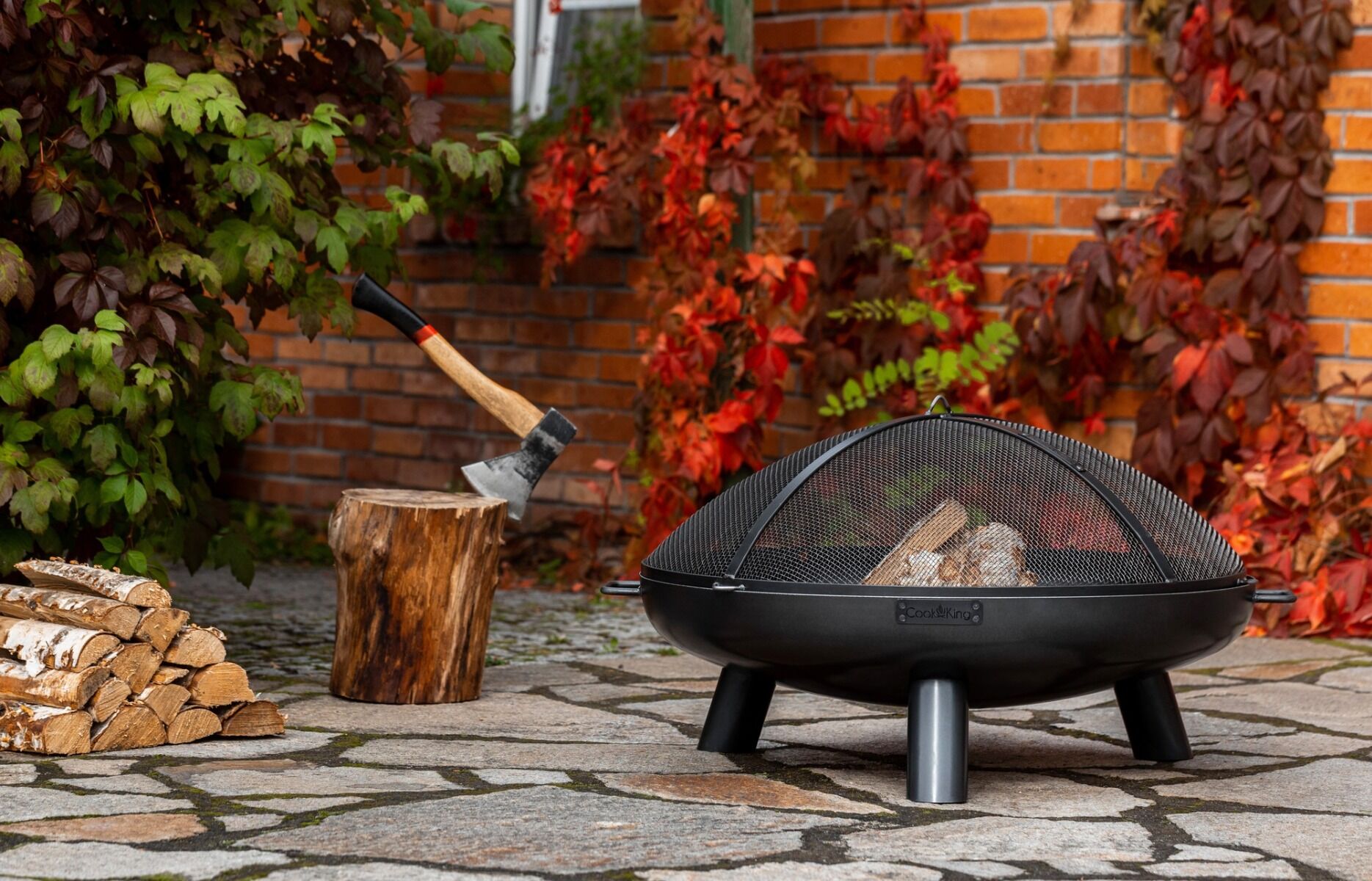 Dome Fire Pit Spark Screen, Sizes 20- 60