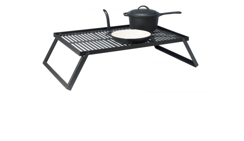 Bon Fire Grill Grill Cast Iron Collapsible