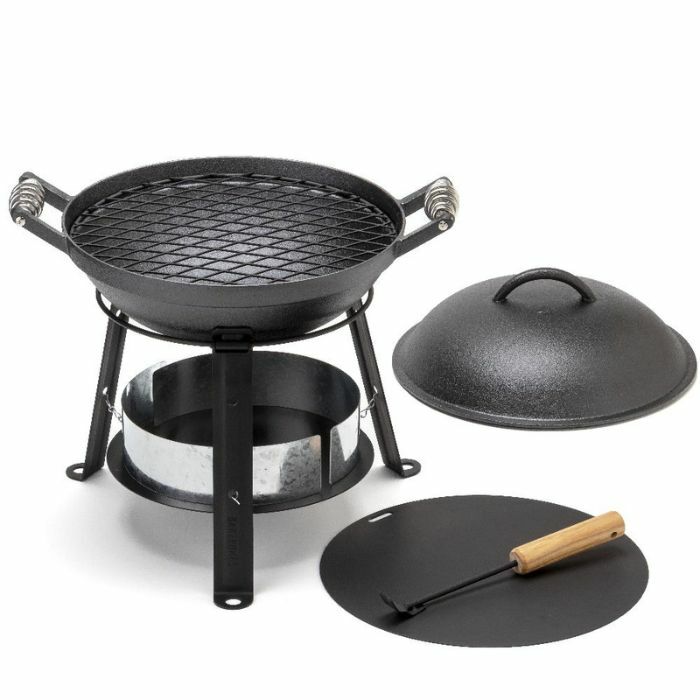 Barebones Cast Iron Outdoor Iron Oven 8-piece