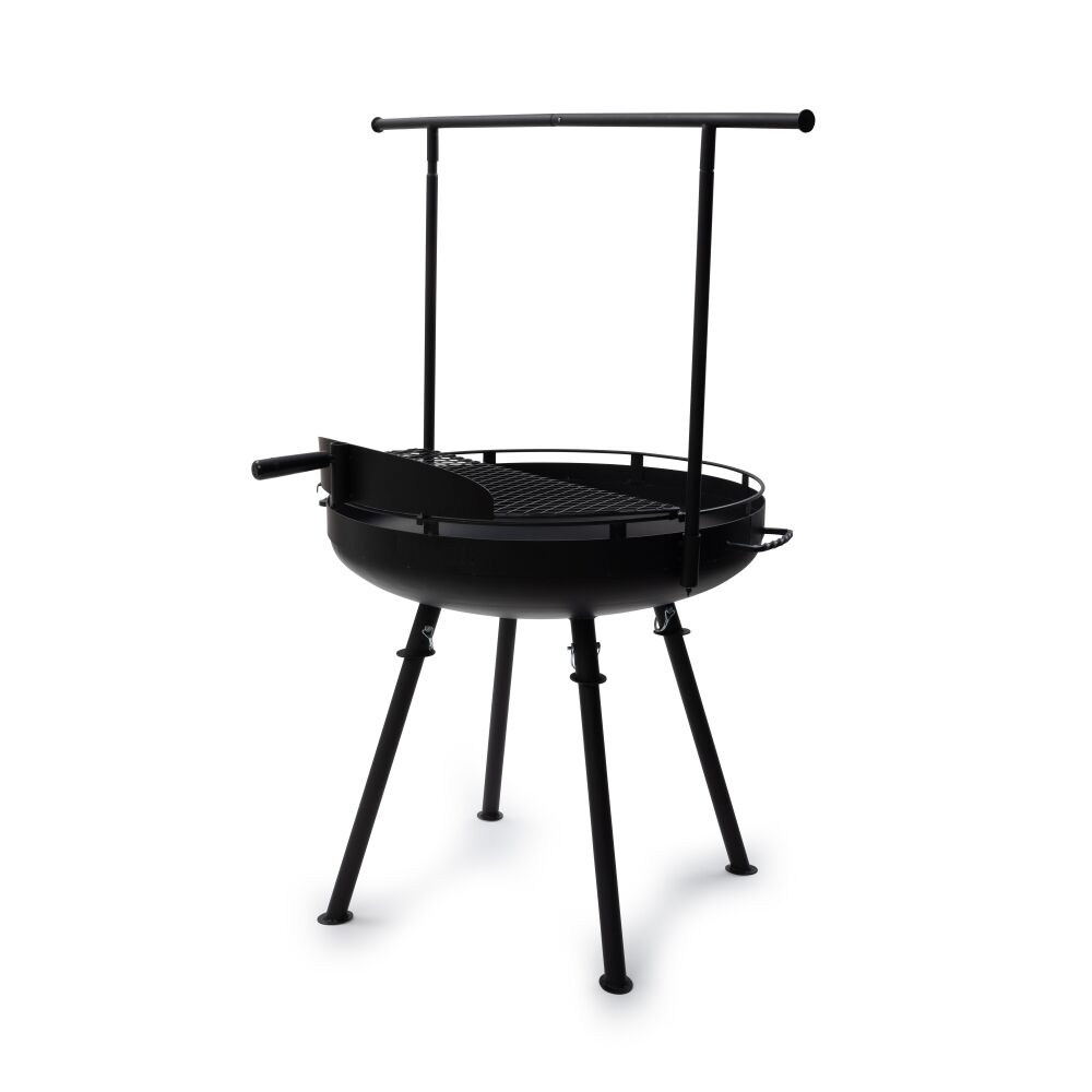 Barebones Cowboy Fire Pit Grill-System