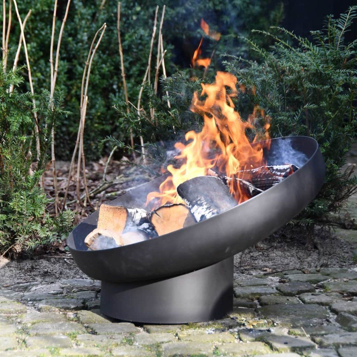 Esschert Sloping Fire Bowl Steel