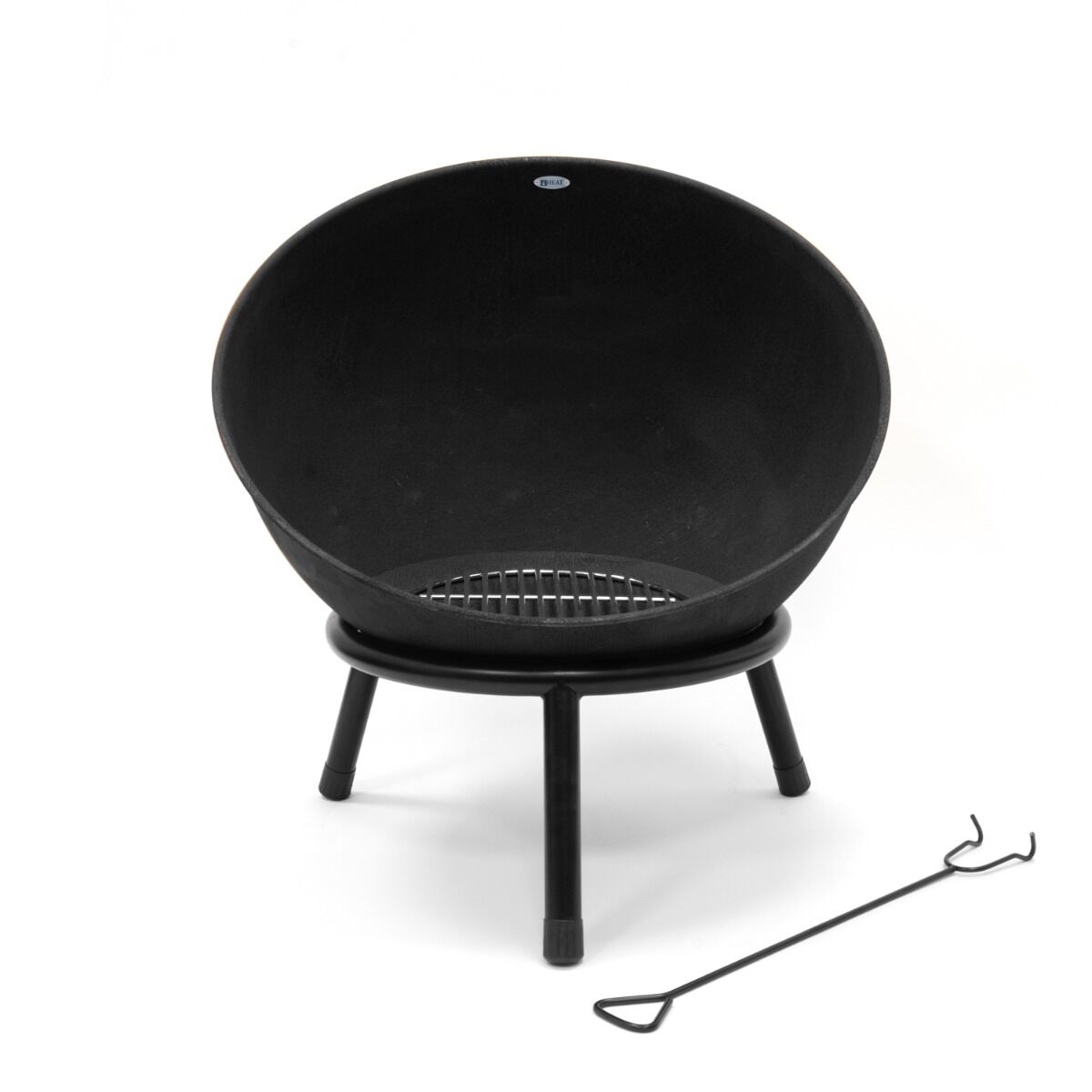 HEAT Fire Pit on Legs Kappa Black Ø56 cm