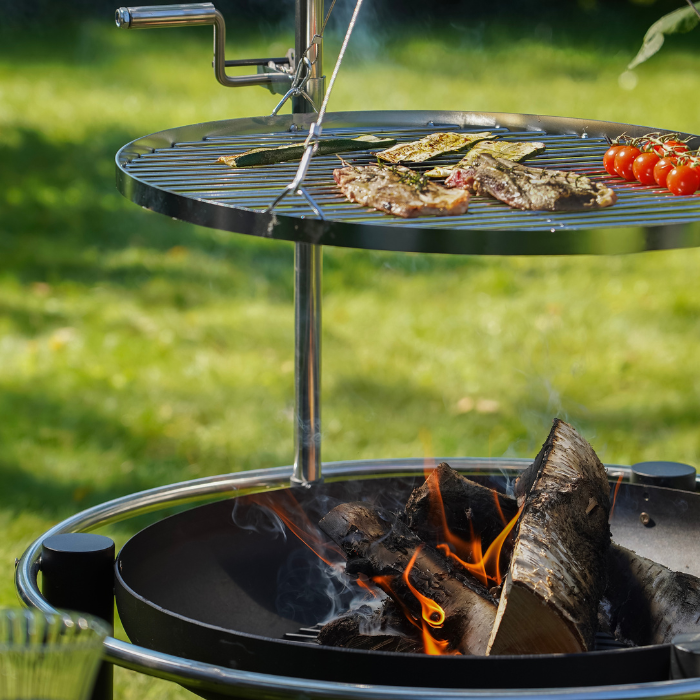 HEAT Firepit Pendal with Grill