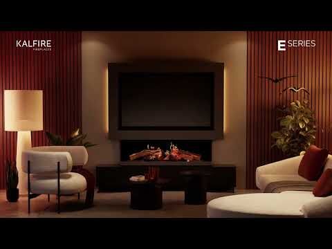 Kalfire E-55" Electric Atmosphere Fireplace