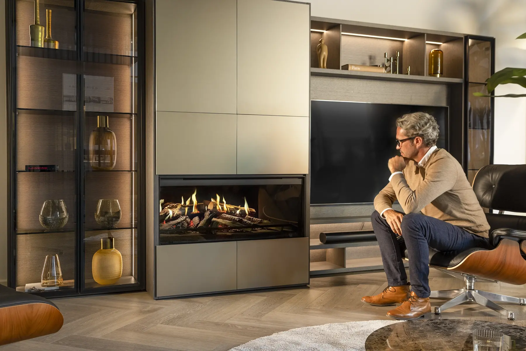 Kalfire E-one Electric Fireplace