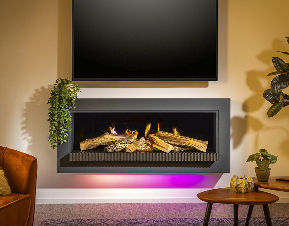 Kalfire E-55" Electric Atmosphere Fireplace