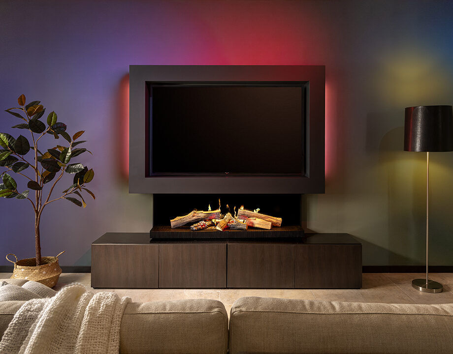 Kalfire E-55" Electric Atmosphere Fireplace