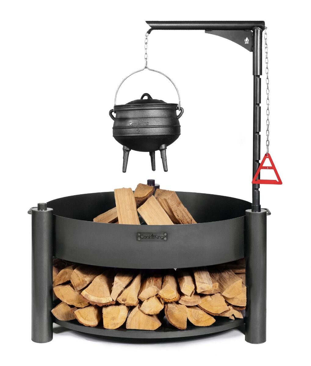 CookKing Multi-functional Firebowl Montana X with Grill Grid 60 cm