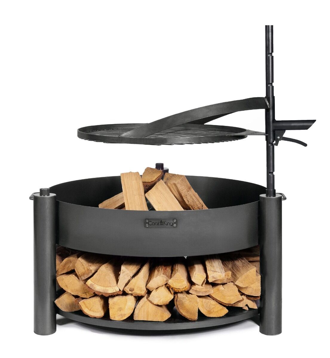 CookKing Multi-functional Firebowl Montana X with Grill Grid 60 cm