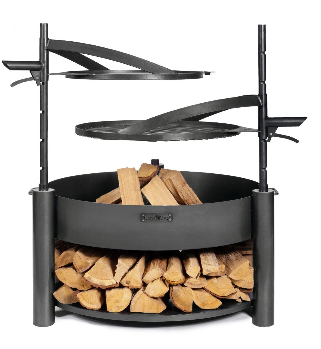 CookKing Multi-functional Firebowl Montana X with Grill Grid 60 cm