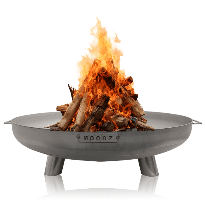 MOODZ FireBowl Feet & Handle Stainless Steel Ø60 cm