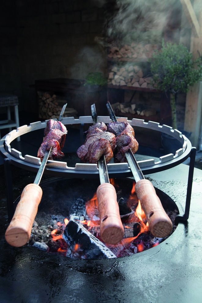Set de spatules Ofyr pour brasero plancha 2 pcs - Esprit Barbecue