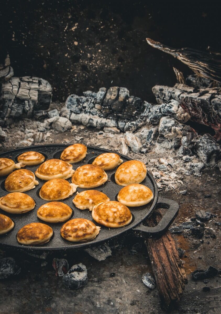 The Windmill Mini pancakes pan